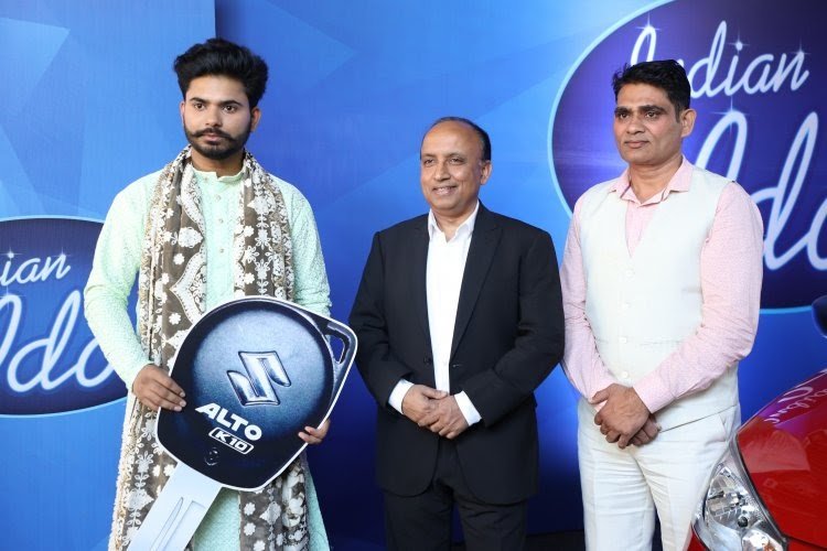 Maruti Suzuki India gifts Indian Idol - Season 13 contestant Navdeep Wadali a Maruti Suzuki Alto K10