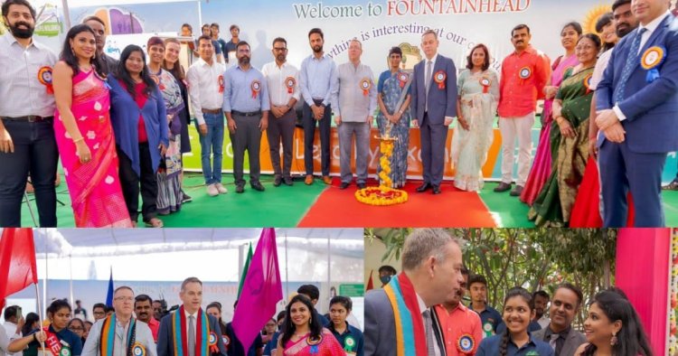 Hyderabad's Fountainhead Global School & Junior College celebrates Global Parents Day in the presence of UK Diplomats