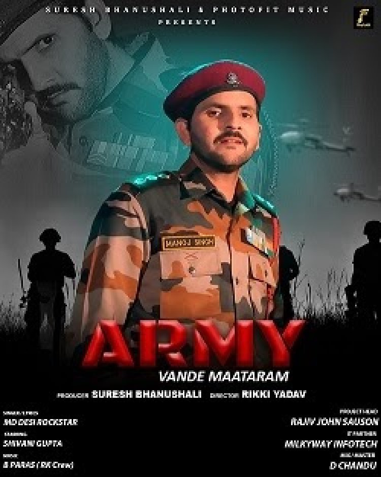 MD Desi Rockstar and Photofit Music come together to pay heartfelt tribute to “Army”   Vande Maataram